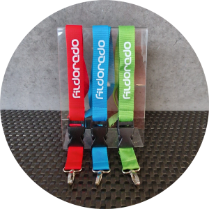 Die Schlüsselsuche hat eine Ende - mit dem Fildorado Lanyard für den Alltag. In 3 Farben erhältlich. Preis: 2,50 EUR